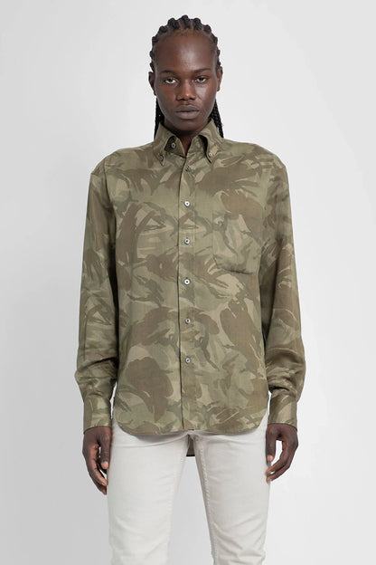 TOM FORD MAN GREEN SHIRTS