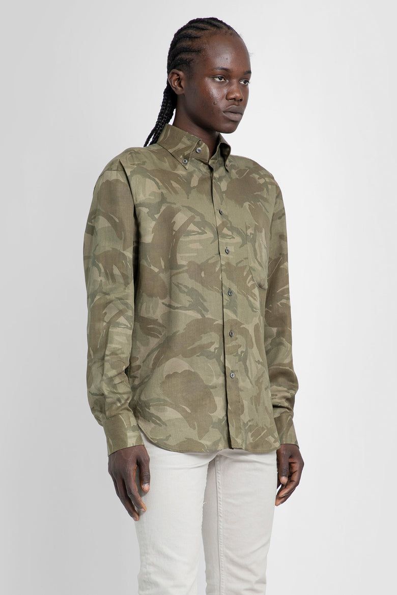 TOM FORD MAN GREEN SHIRTS