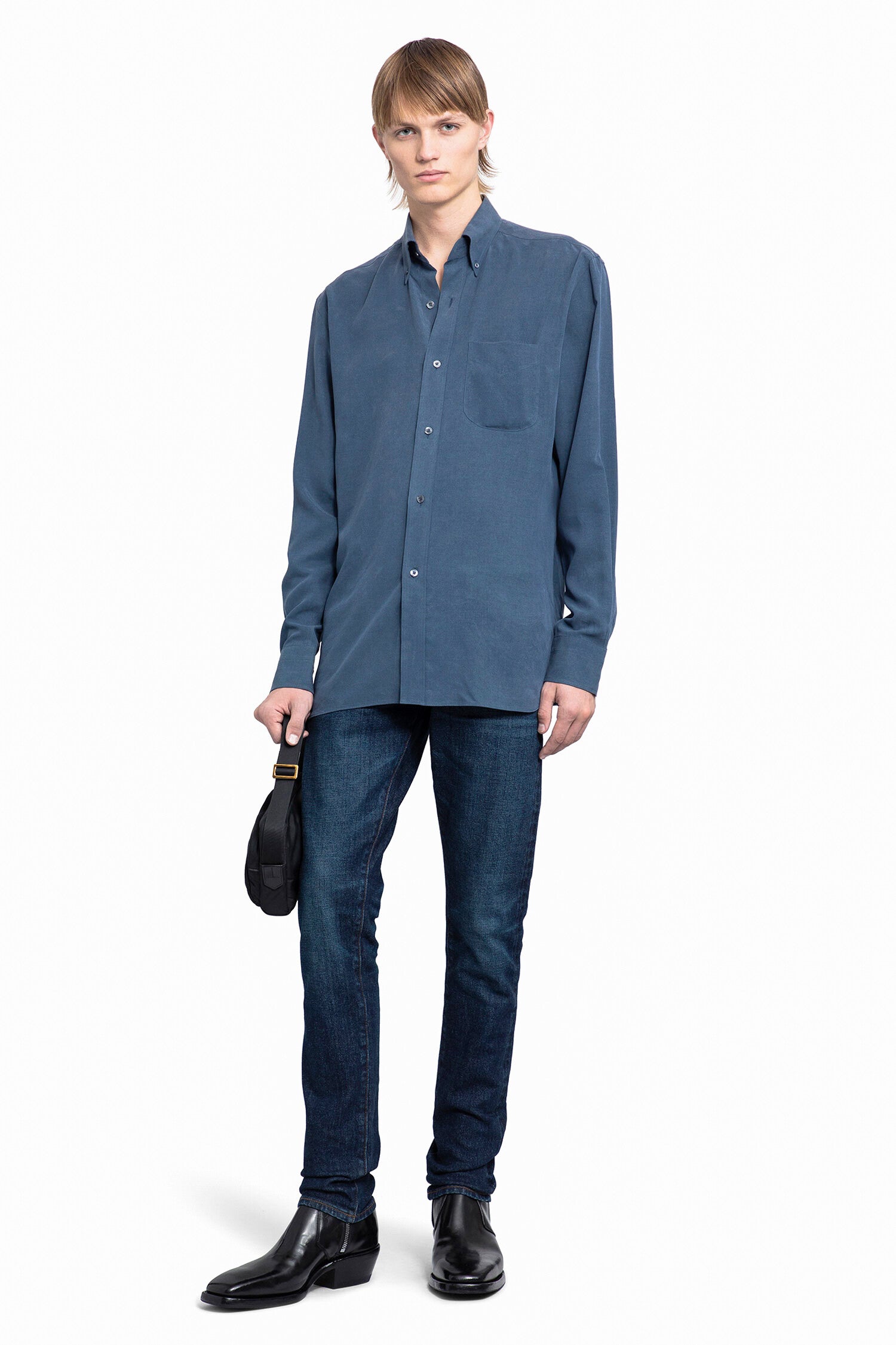 TOM FORD MAN BLUE SHIRTS