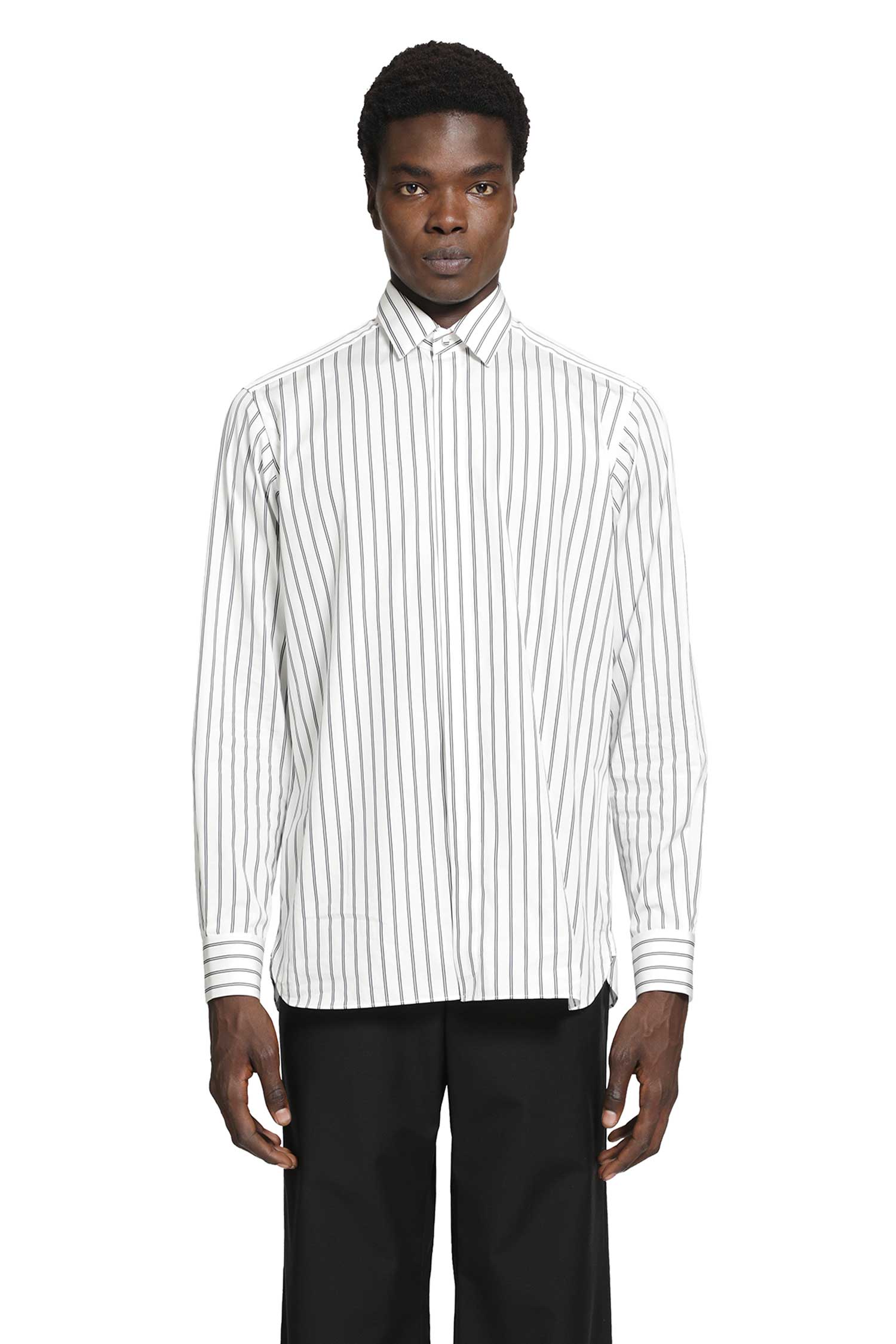 Poplin Stripe Classic Shirt