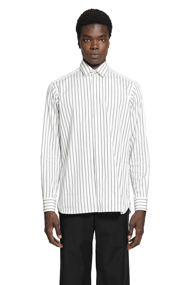 TOM FORD Poplin Stripe Classic Shirt man