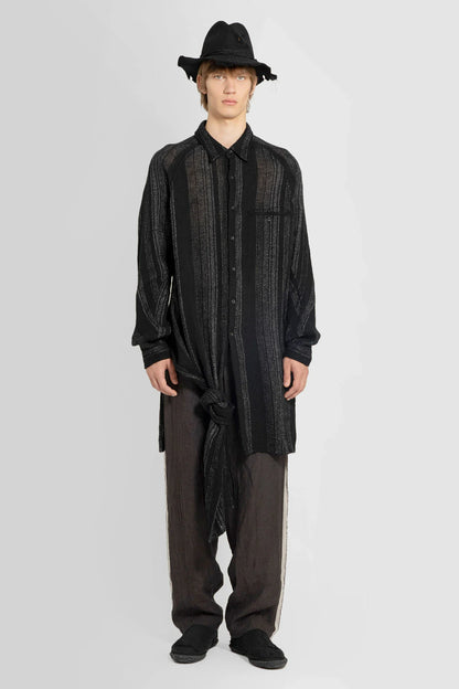 Antonioli YOHJI YAMAMOTO MAN BLACK SHIRTS