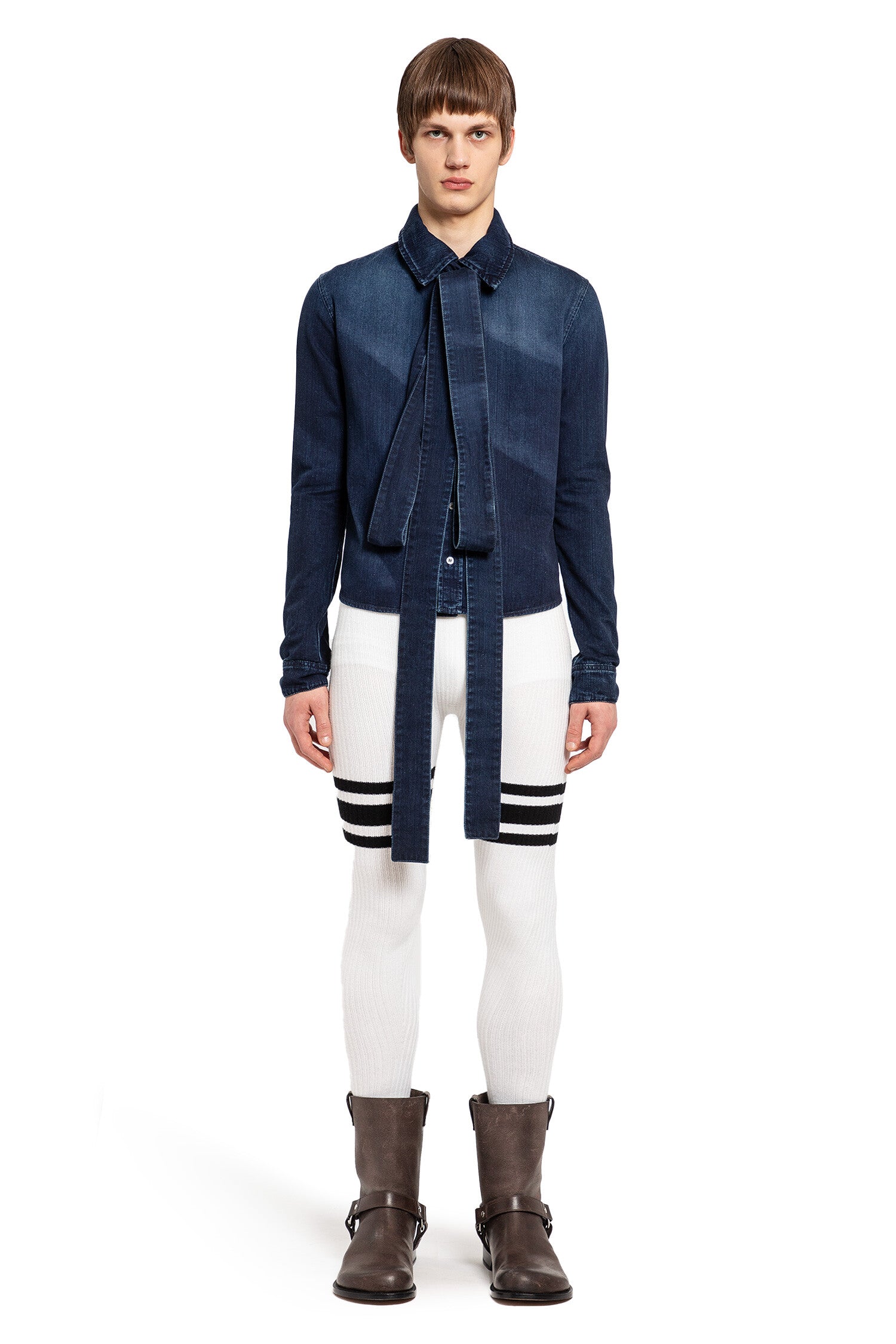 LOEWE MAN WHITE TROUSERS