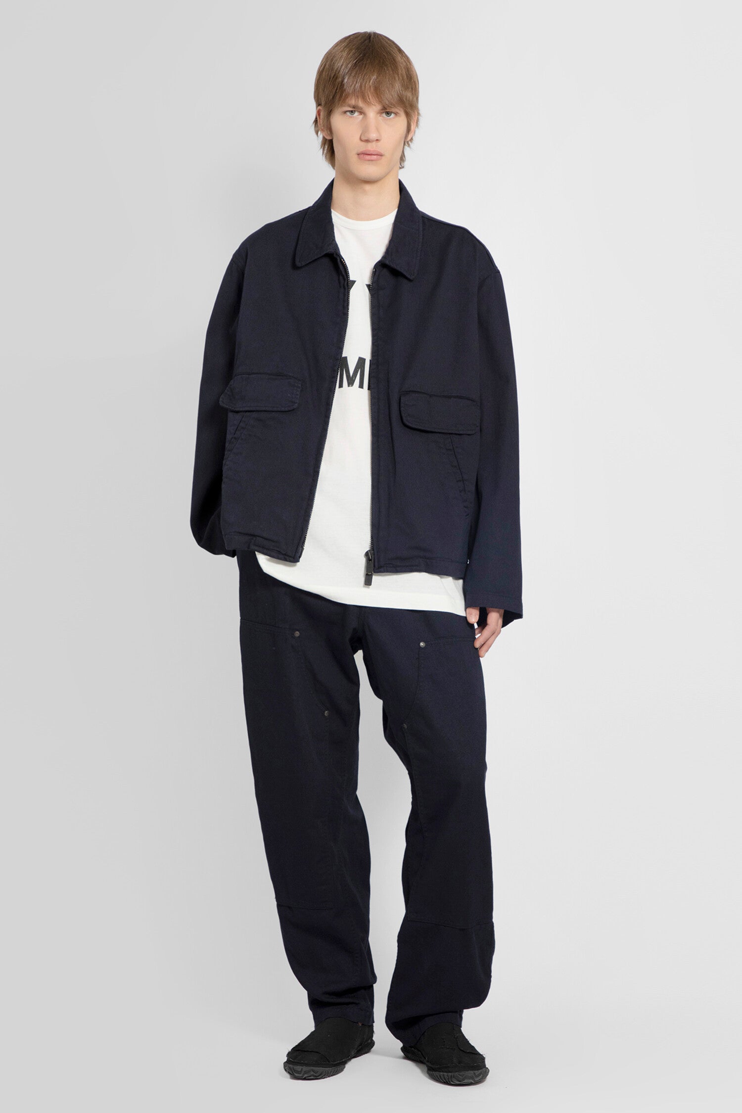 YOHJI YAMAMOTO MAN BLUE JEANS