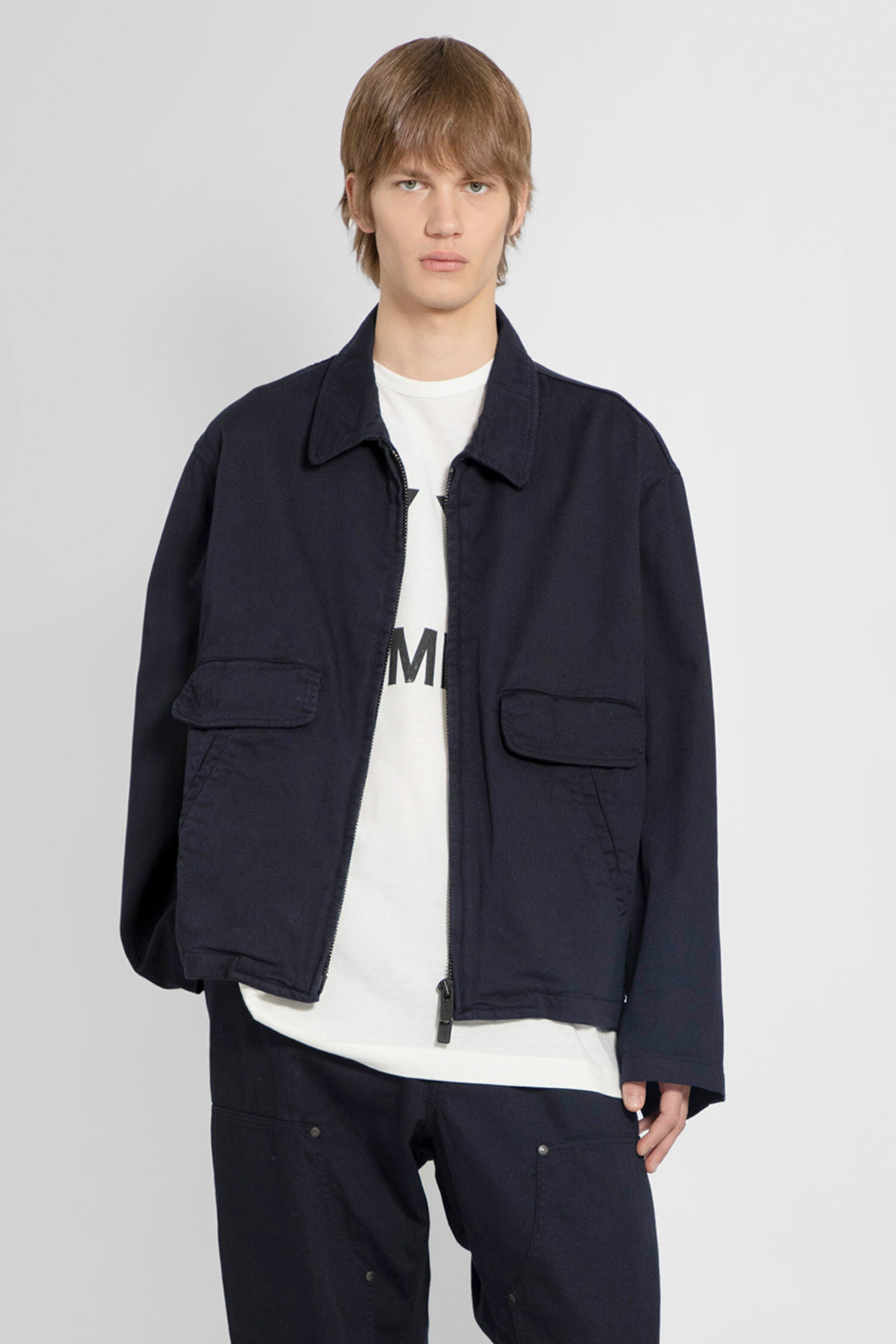 YOHJI YAMAMOTO MAN BLUE JACKETS