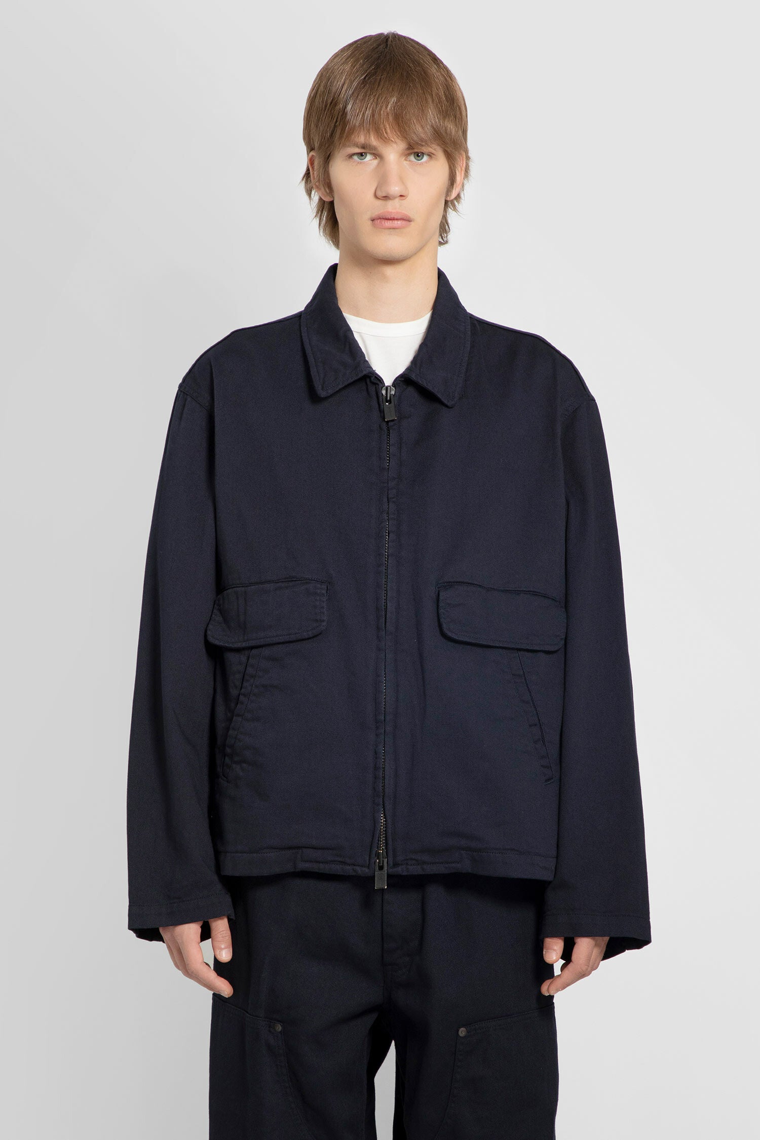 YOHJI YAMAMOTO MAN BLUE JACKETS