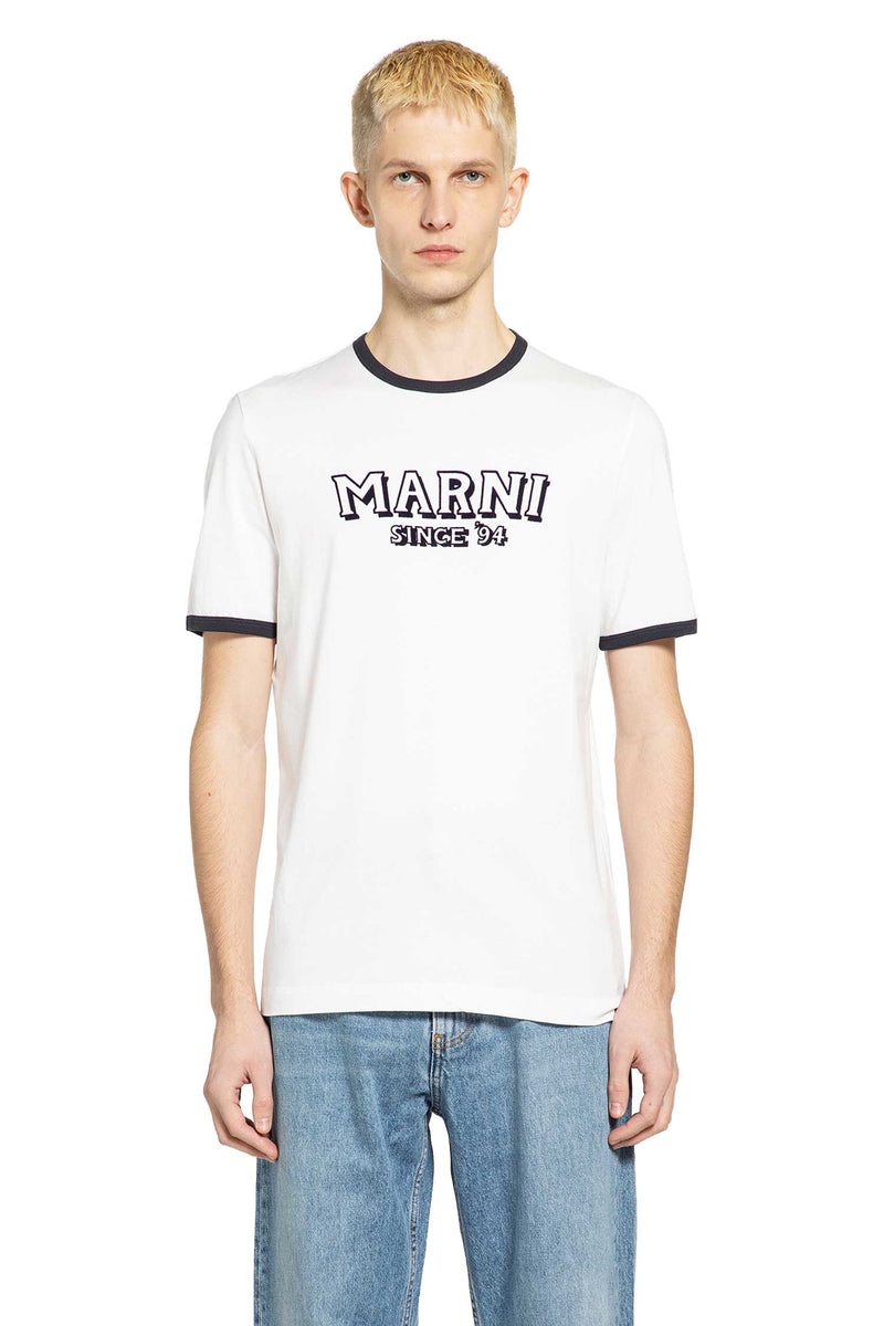 Ringer Logo Cotton T-Shirt