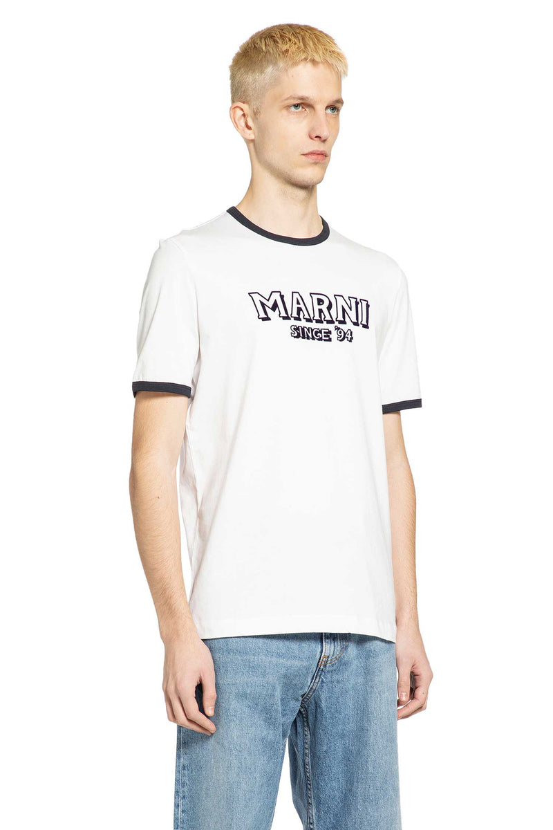 Ringer Logo Cotton T-Shirt