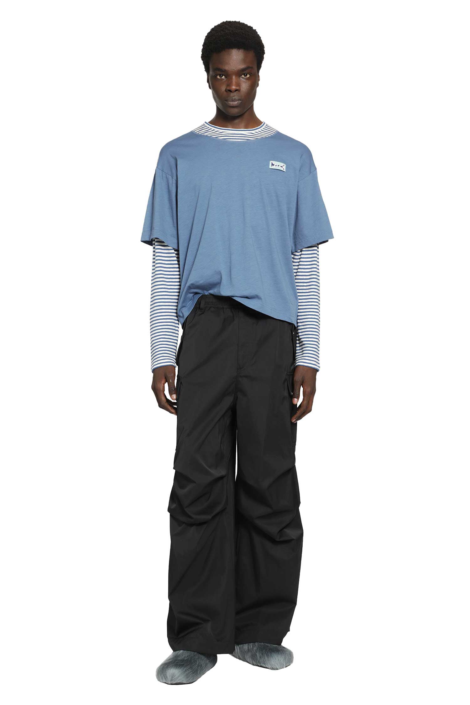 MARNI Layered Cotton T-Shirt man