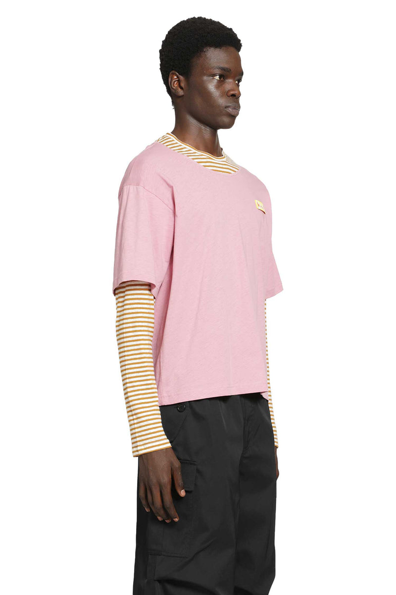 MARNI Layered Cotton T-Shirt man