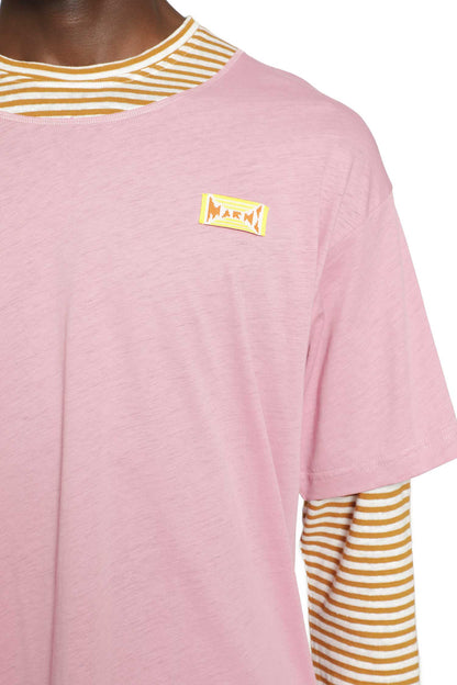 Layered Cotton T-Shirt