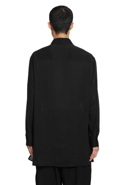 Chest Panel Pocket Blouse