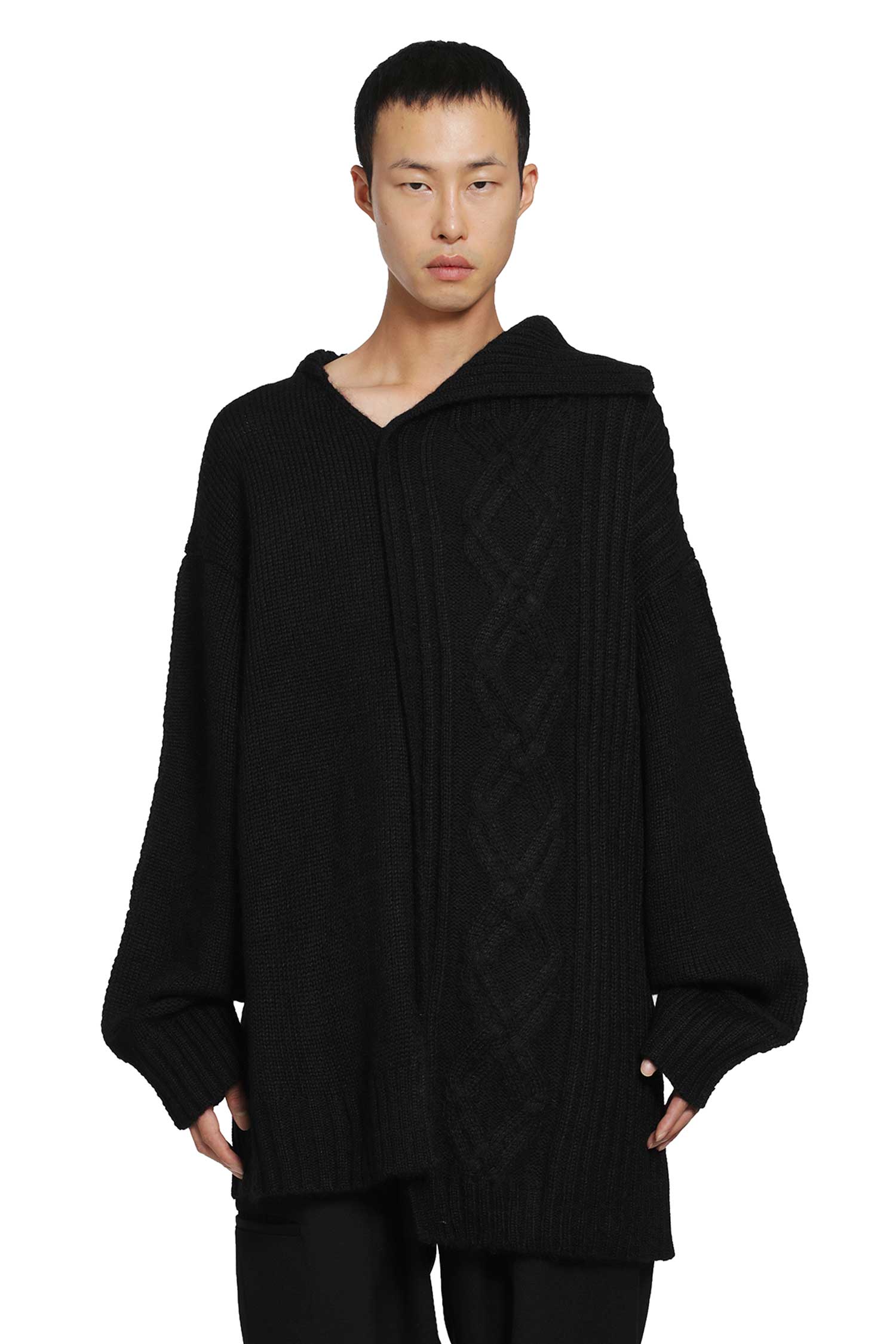 Panel Collar Sweater