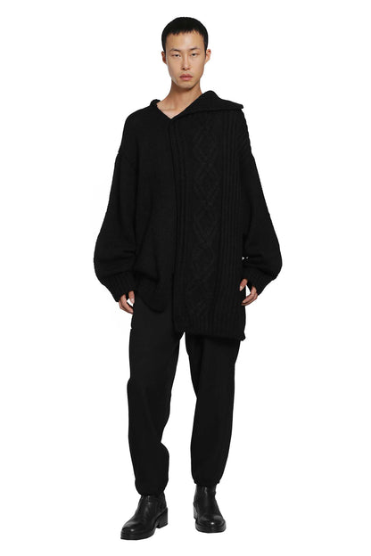 Panel Collar Sweater