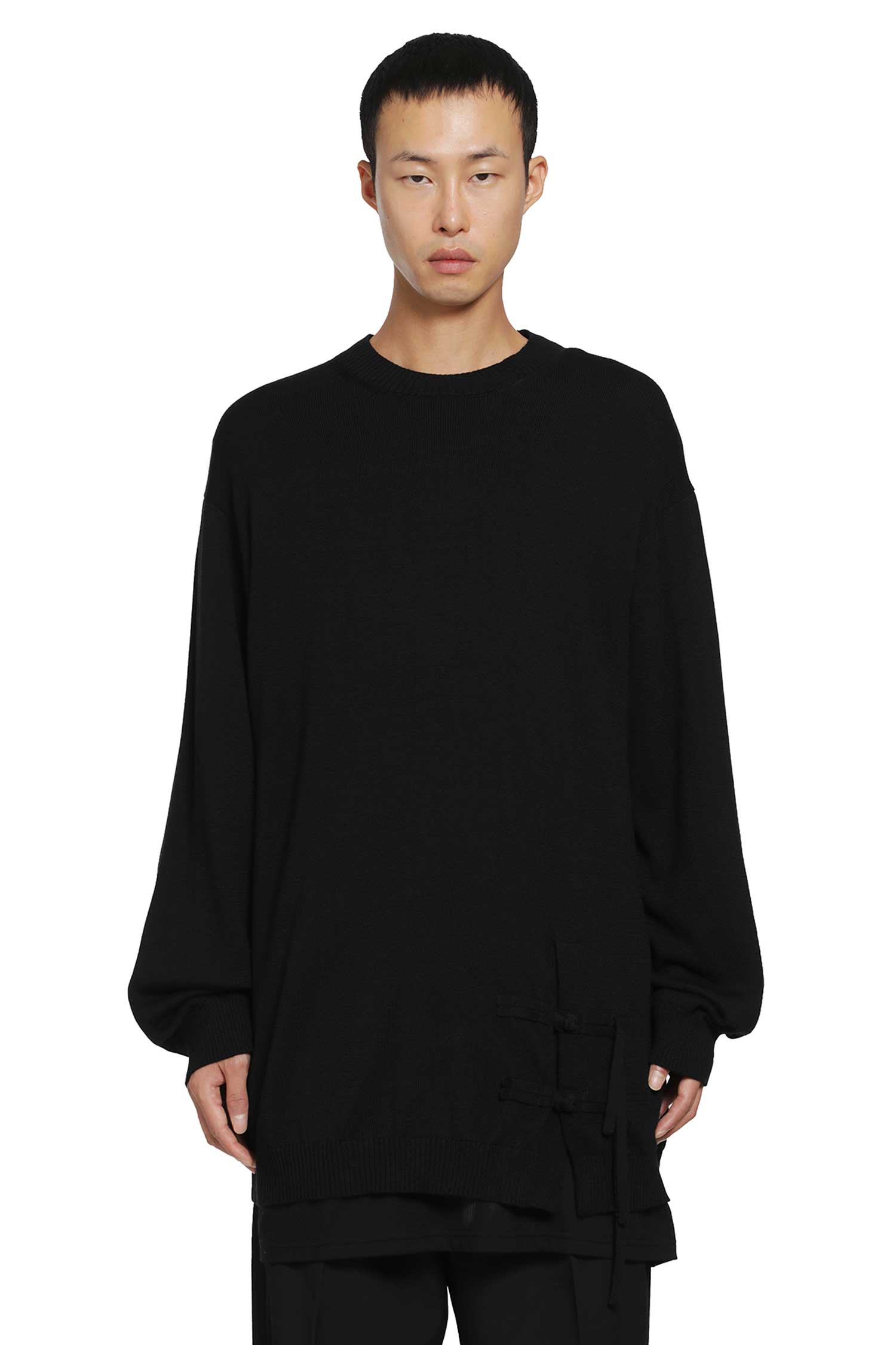 YOHJI YAMAMOTO China Button Sweater man