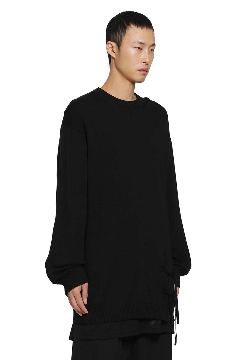 YOHJI YAMAMOTO China Button Sweater man