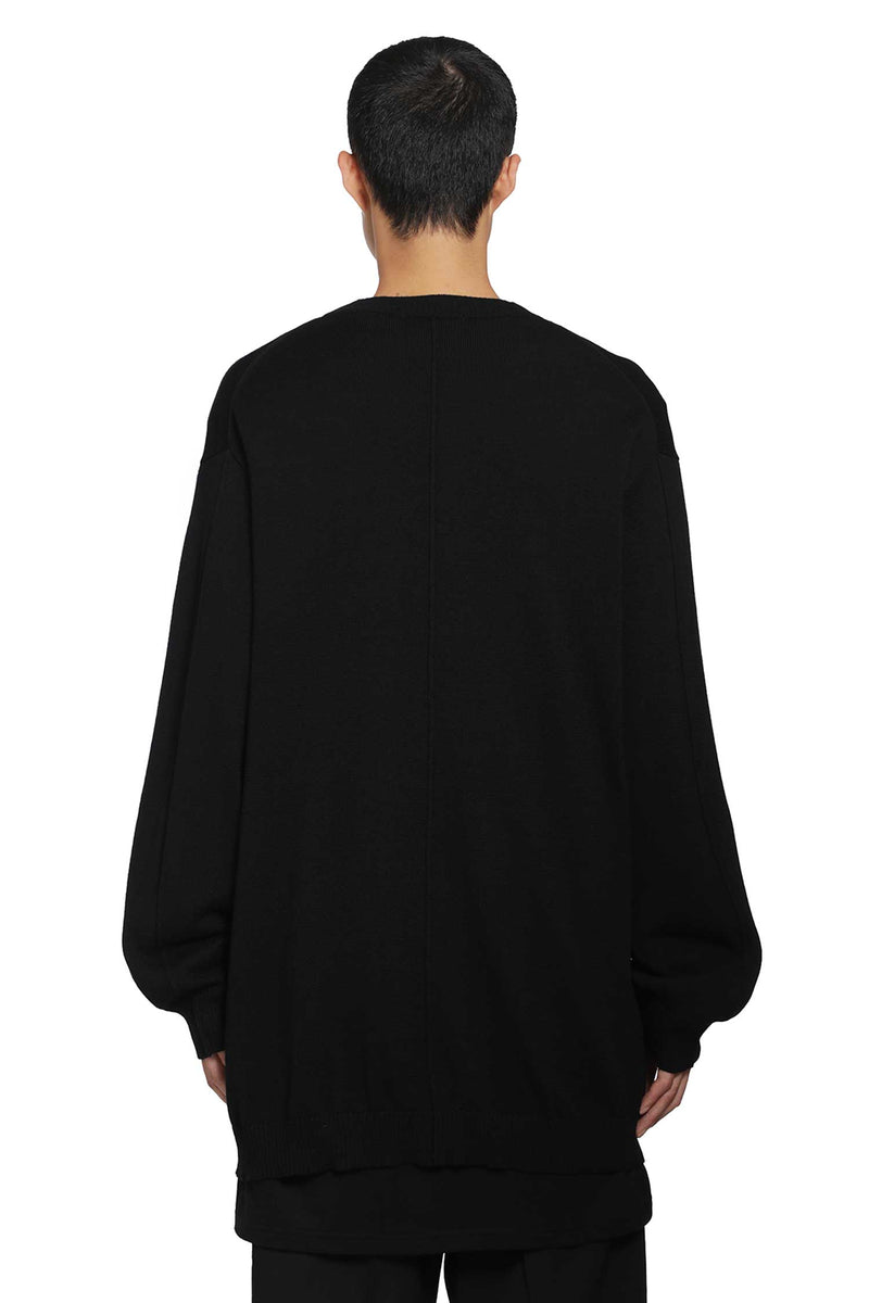 YOHJI YAMAMOTO China Button Sweater man