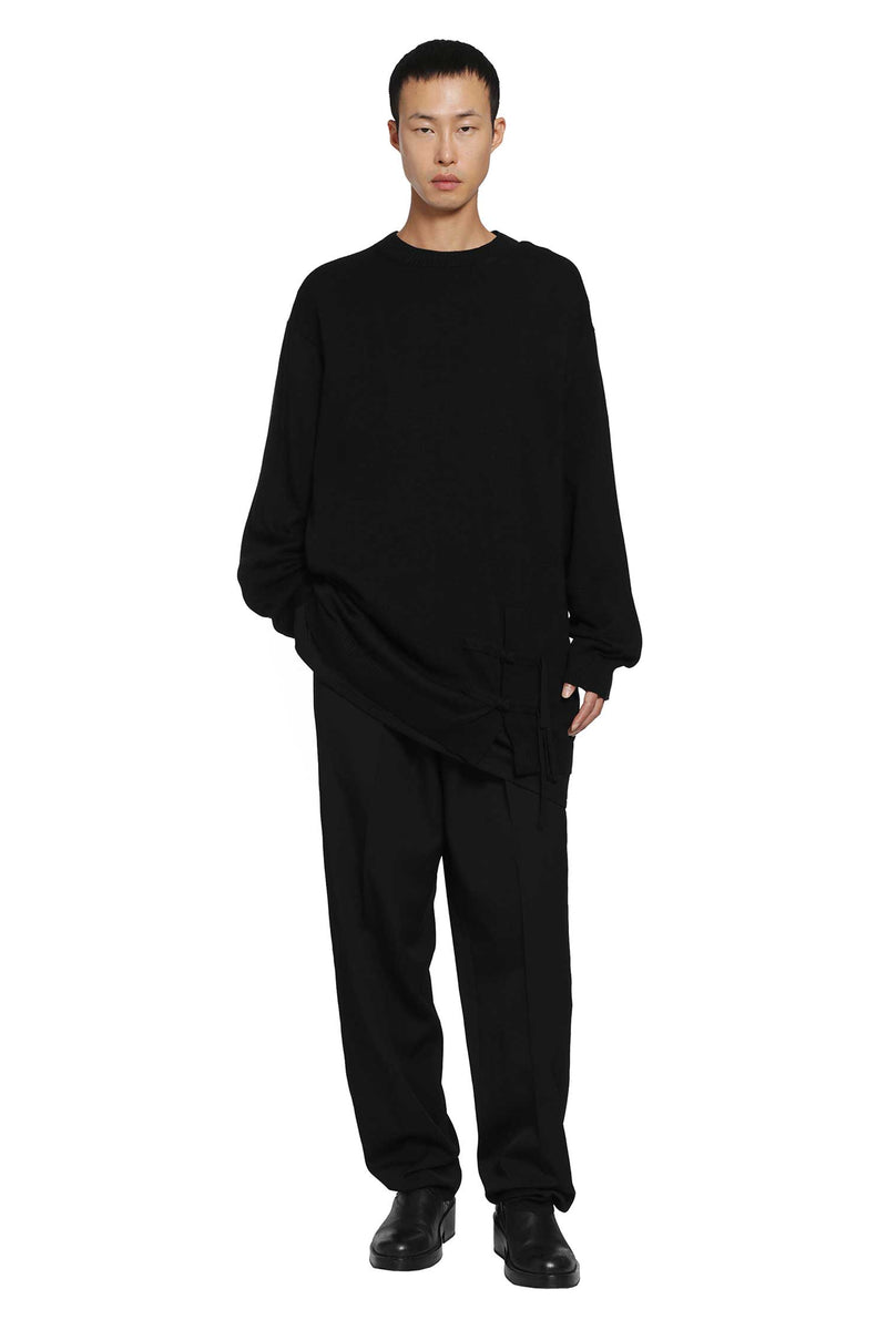 YOHJI YAMAMOTO China Button Sweater man