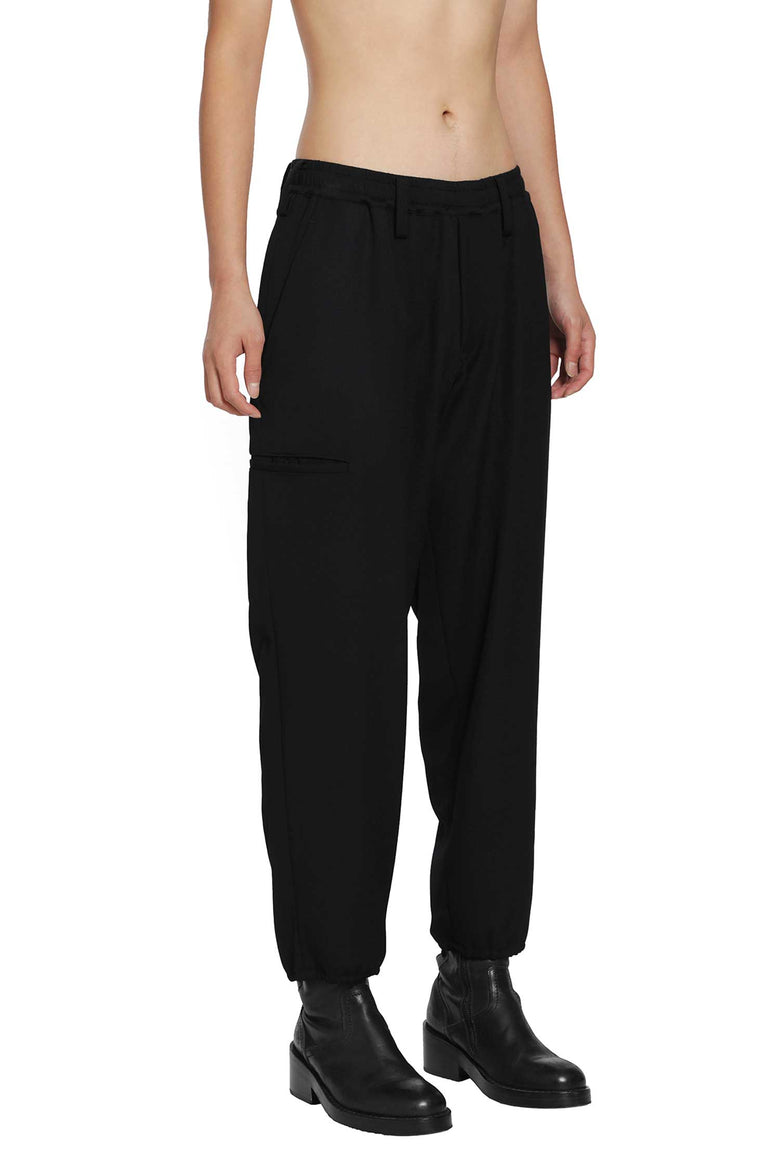 YOHJI YAMAMOTO Re Rib Single Welt Pocket Pants man