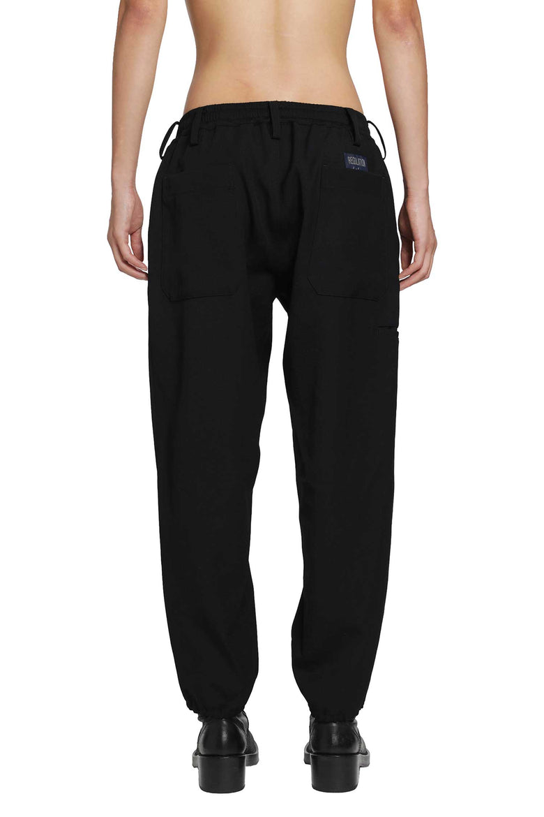 YOHJI YAMAMOTO Re Rib Single Welt Pocket Pants man