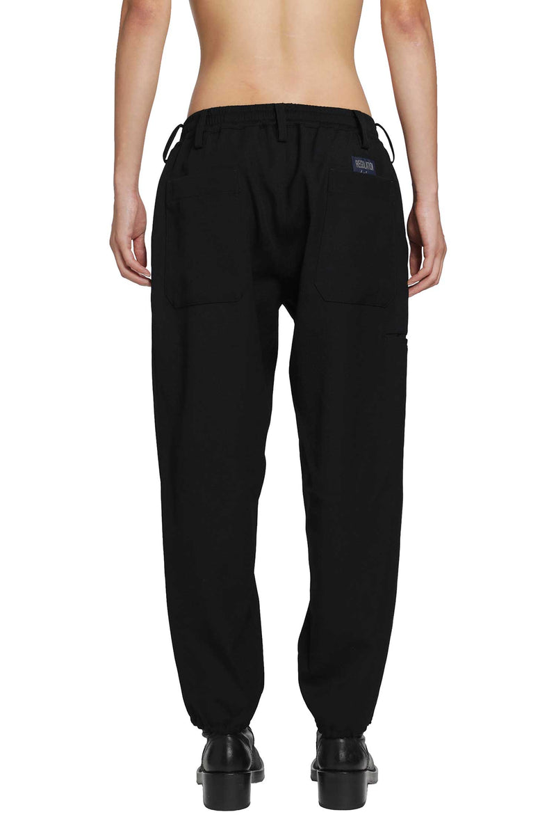 YOHJI YAMAMOTO Re Rib Single Welt Pocket Pants man