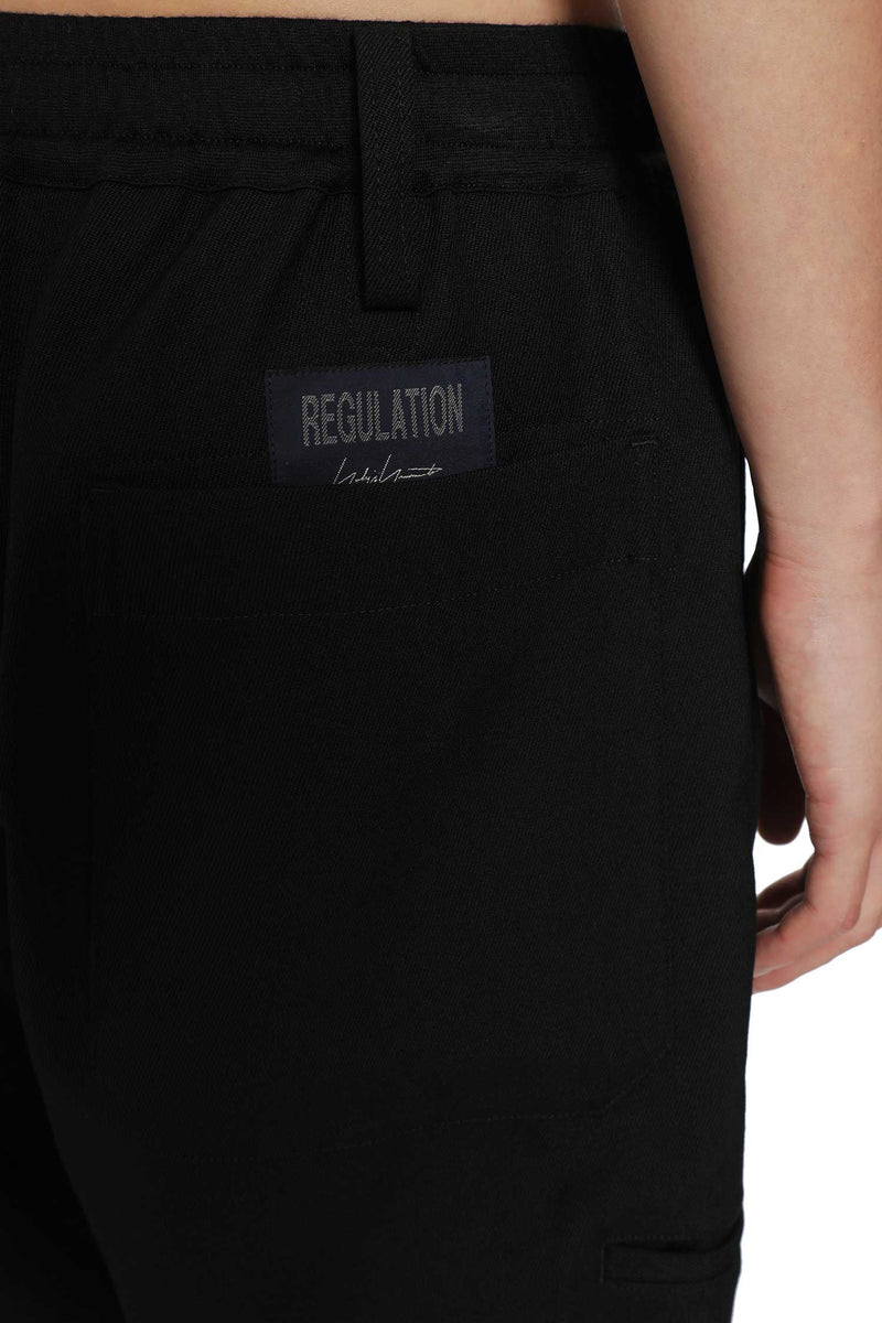 YOHJI YAMAMOTO Re Rib Single Welt Pocket Pants man