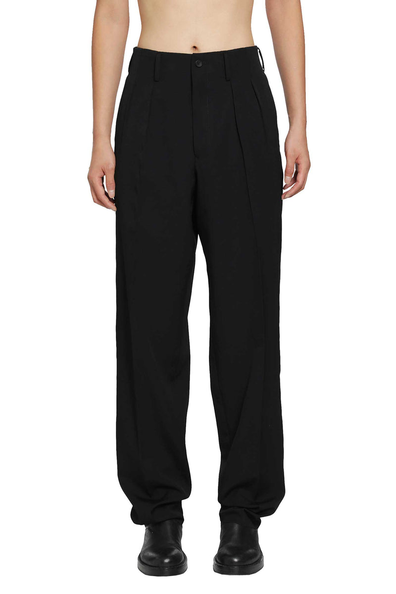YOHJI YAMAMOTO Suit Gabardine 2-Tuck Pants man