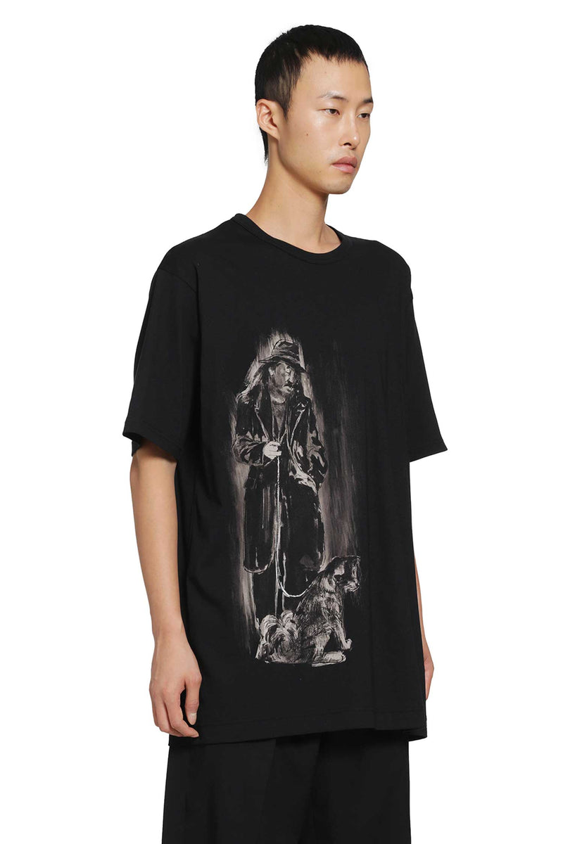 YOHJI YAMAMOTO Yohji Single Jersey Long Sleeve Tee man