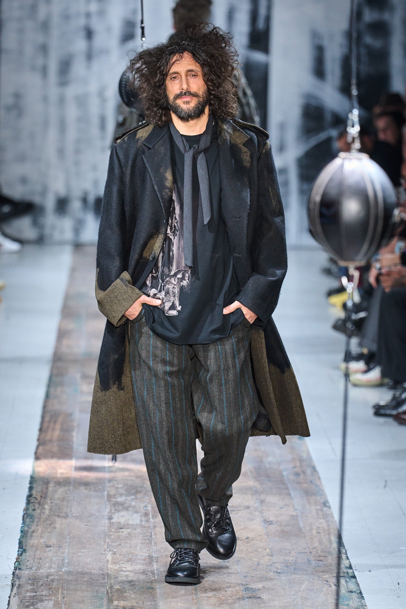 YOHJI YAMAMOTO Yohji Single Jersey Long Sleeve Tee man