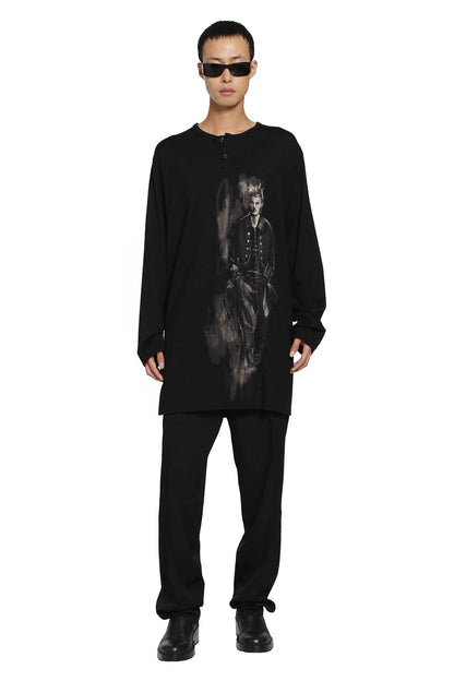 Henry Neck Long Sleeve Tee