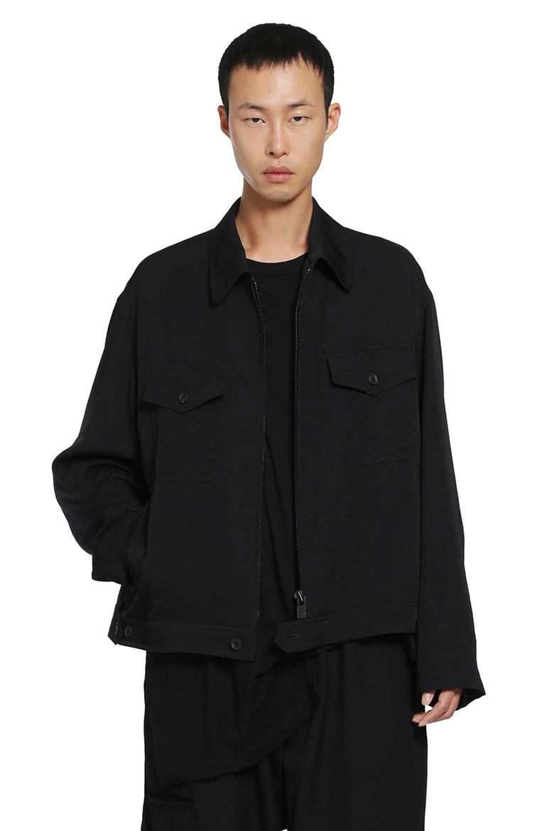 YOHJI YAMAMOTO Wool Gabardine Blouson man