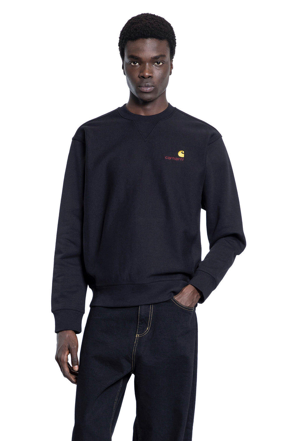 CARHARTT MAN BLACK SWEATSHIRTS