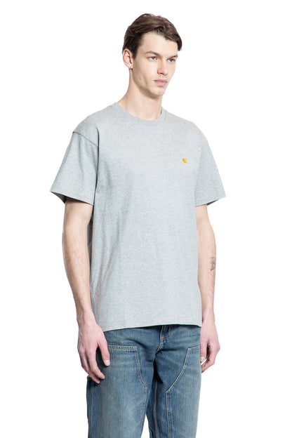 CARHARTT WIP MAN GREY T-SHIRTS & TANK TOPS