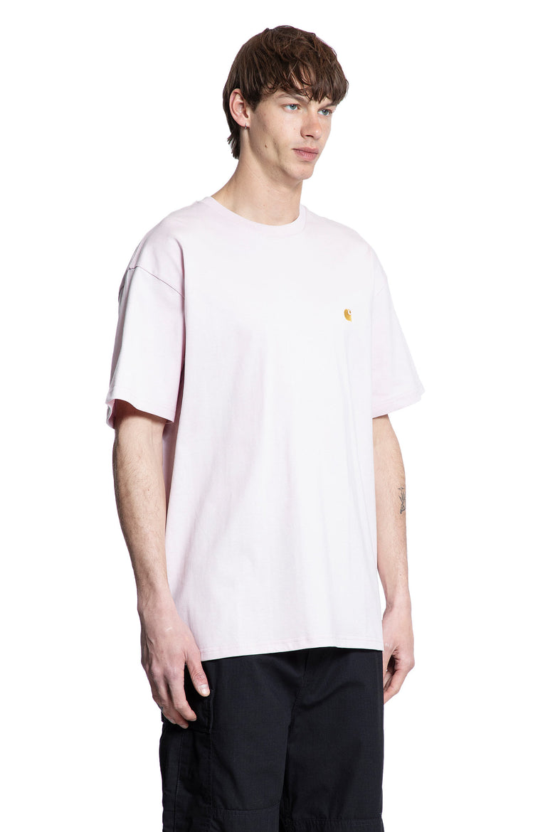 CARHARTT WIP MAN PINK T-SHIRTS & TANK TOPS