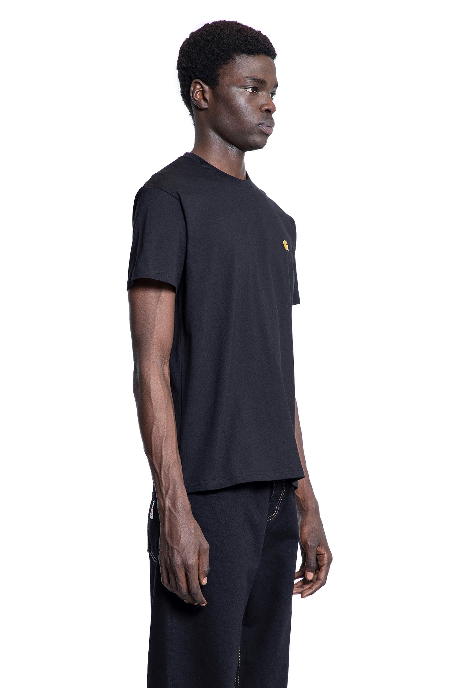 CARHARTT MAN BLACK T-SHIRTS & TANK TOPS