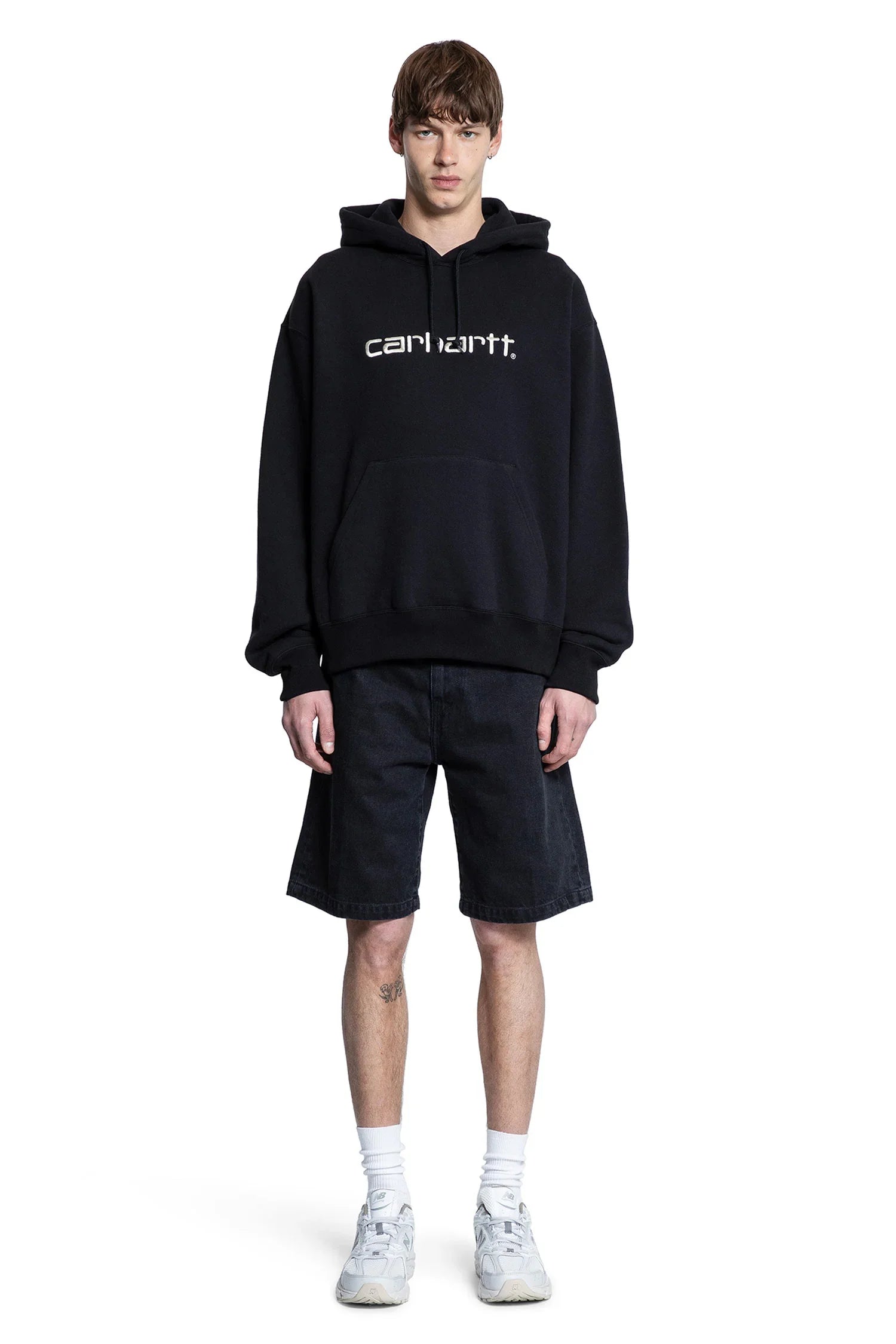 CARHARTT WIP MAN BLACK SHORTS & SKIRTS - Antonioli.eu