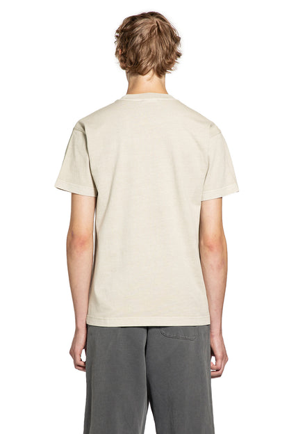 CARHARTT WIP MAN BEIGE T-SHIRTS & TANK TOPS
