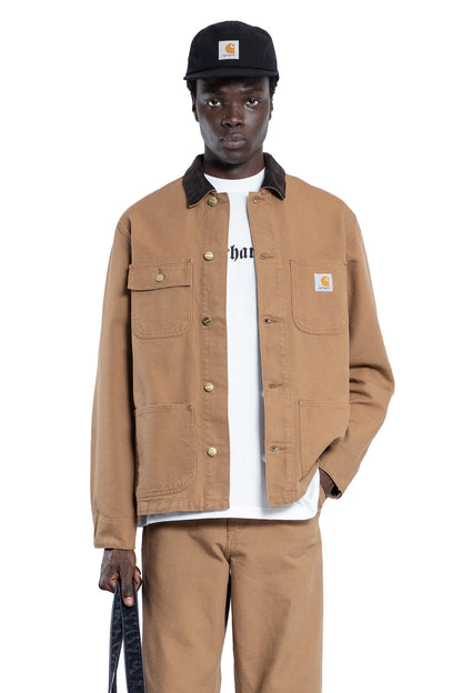 CARHARTT WIP MAN BROWN JACKETS