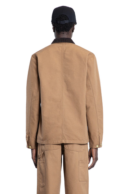 CARHARTT WIP MAN BROWN JACKETS