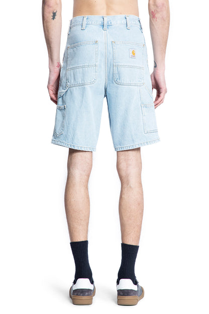 CARHARTT WIP MAN BLUE SHORTS & SKIRTS