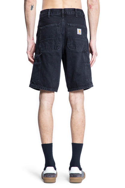 CARHARTT WIP MAN BLACK SHORTS & SKIRTS