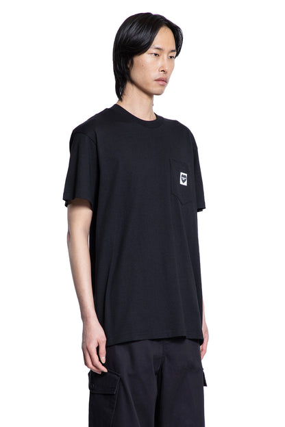 CARHARTT WIP MAN BLACK T-SHIRTS & TANK TOPS