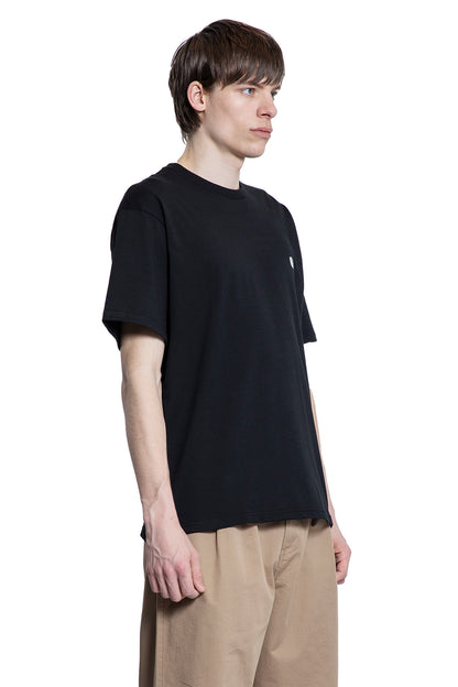 CARHARTT WIP MAN BLACK T-SHIRTS & TANK TOPS