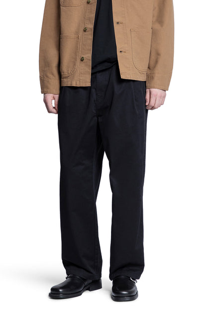 CARHARTT WIP MAN BLACK TROUSERS