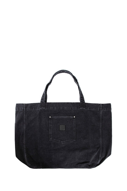 CARHARTT WIP MAN BLACK TOTE BAGS