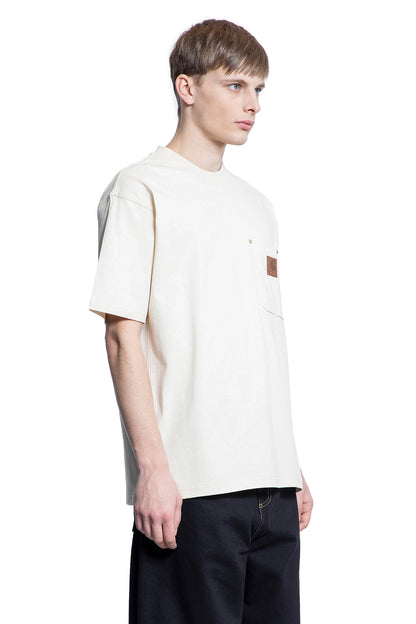 CARHARTT MAN OFF-WHITE T-SHIRTS & TANK TOPS