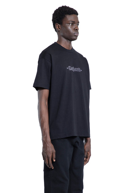 CARHARTT WIP MAN BLACK T-SHIRTS & TANK TOPS