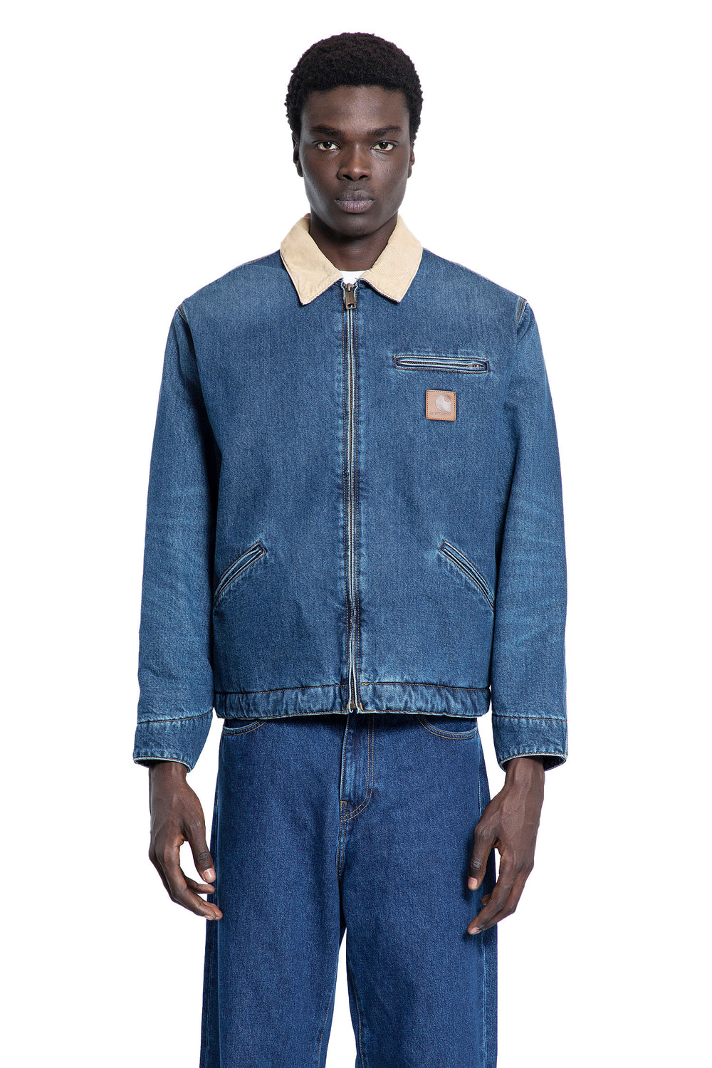 CARHARTT WIP MAN BLUE JACKETS