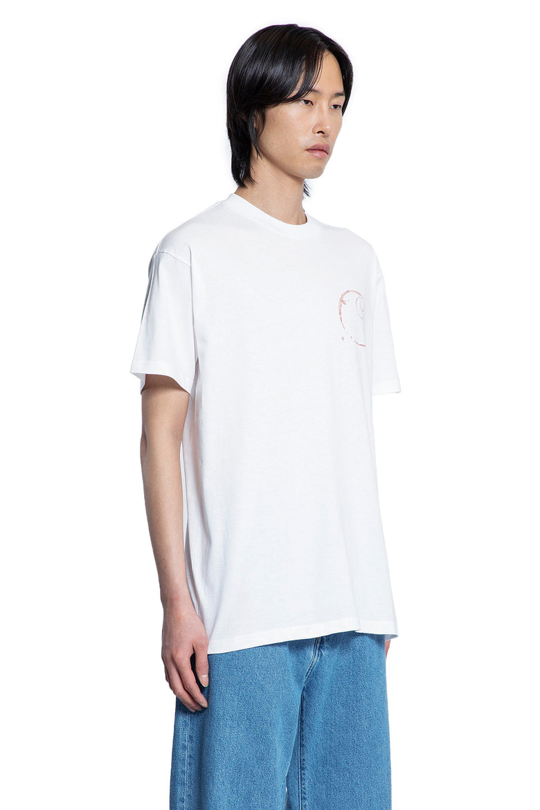 CARHARTT WIP MAN WHITE T-SHIRTS & TANK TOPS