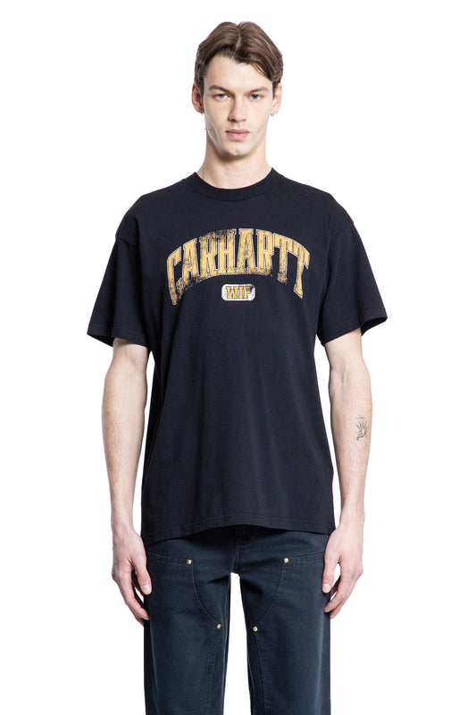 CARHARTT WIP MAN BLACK T-SHIRTS & TANK TOPS